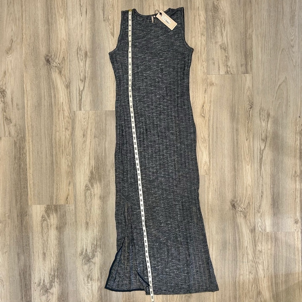 NWT SuperTrash ST Studio Sleeveless Ladder Structure Maxi Dress Navy Size S - Picture 5 of 10